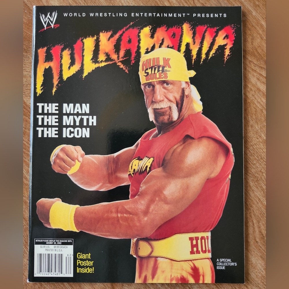 WWE Hulkamania Wrestling Magazine 2002